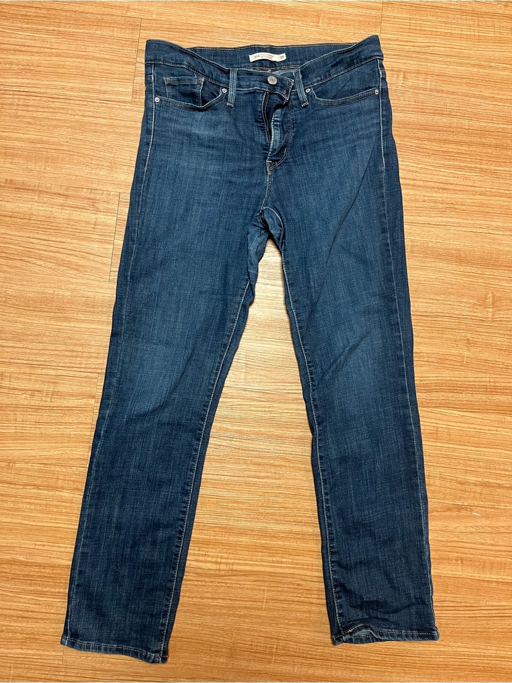 Dark Blue Women’s Levi’s 314 Jeans